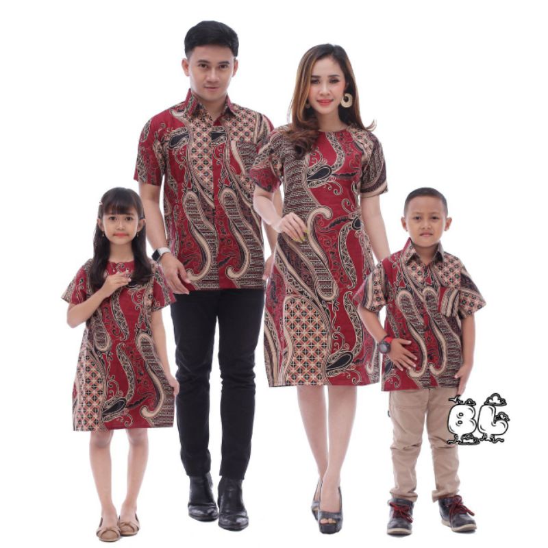 BAJU COUPLE BATIK DRESS TERBARU TERVIRAL