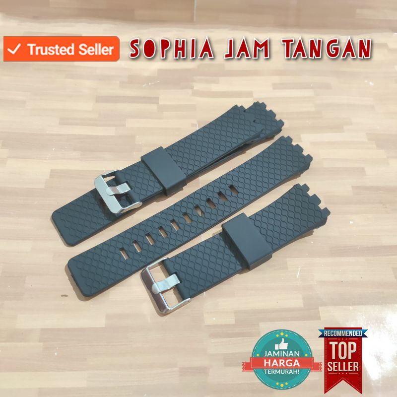 [ BISA COD ] STRAP JAM TANGAN SKYMAX G1810 , TALI JAM TANGAN SKYMAX G1810 , SKY MAX , TALI JAM TANGAN KARET , TALI RUBBER