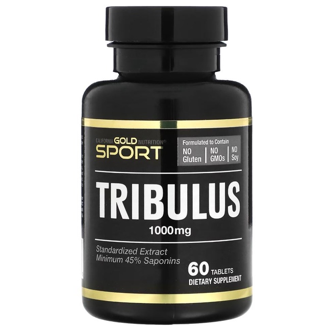 California Gold SPORT Tribulus 60 Tabs vitalitas testosterone USA