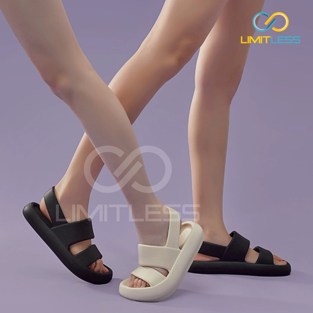 Sendal Selop Cewek Kekinian Sandal Slip On Wanita Lalisa Phylon Material Ringan Terbaru Size 36-40