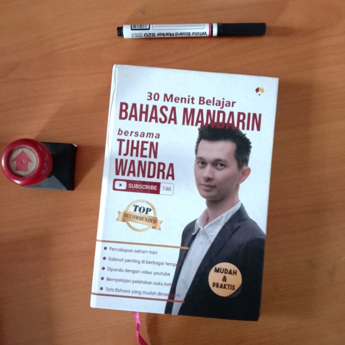 Bahasa Buku Bahasa Tjen Wandra : 30 Menit Belajar Bahasa Mandarin