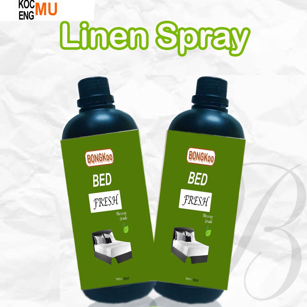 Jual Linen Spray Bed Spray Parfum Kasur Obat Kutu Kasur Tungau Kasur Bongkoo Bed Fresh (1liter