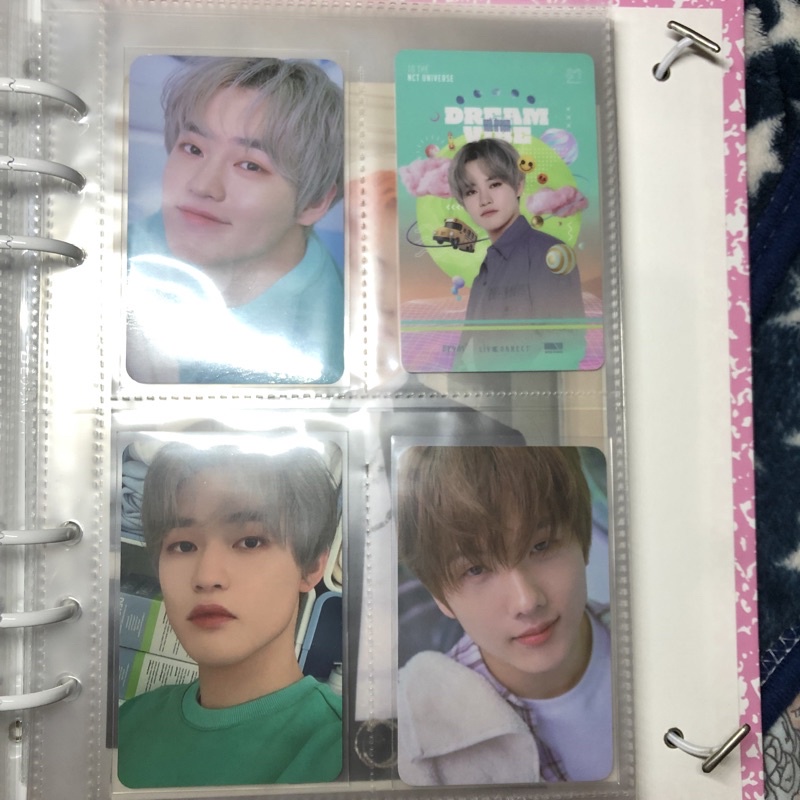 take all chenle jisung laundry kit dream vibe nct md pc photocard