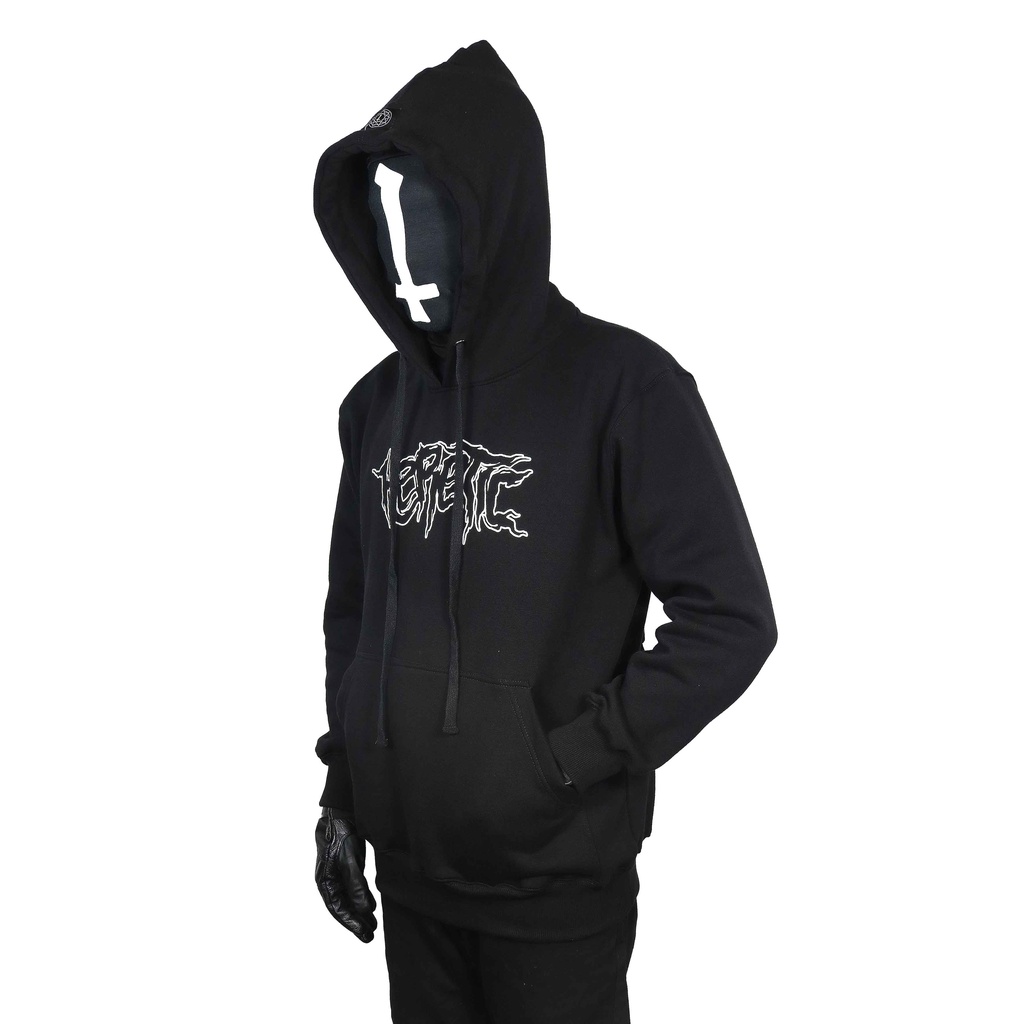 Heretic - Pullover Hoodie - Skull Horn