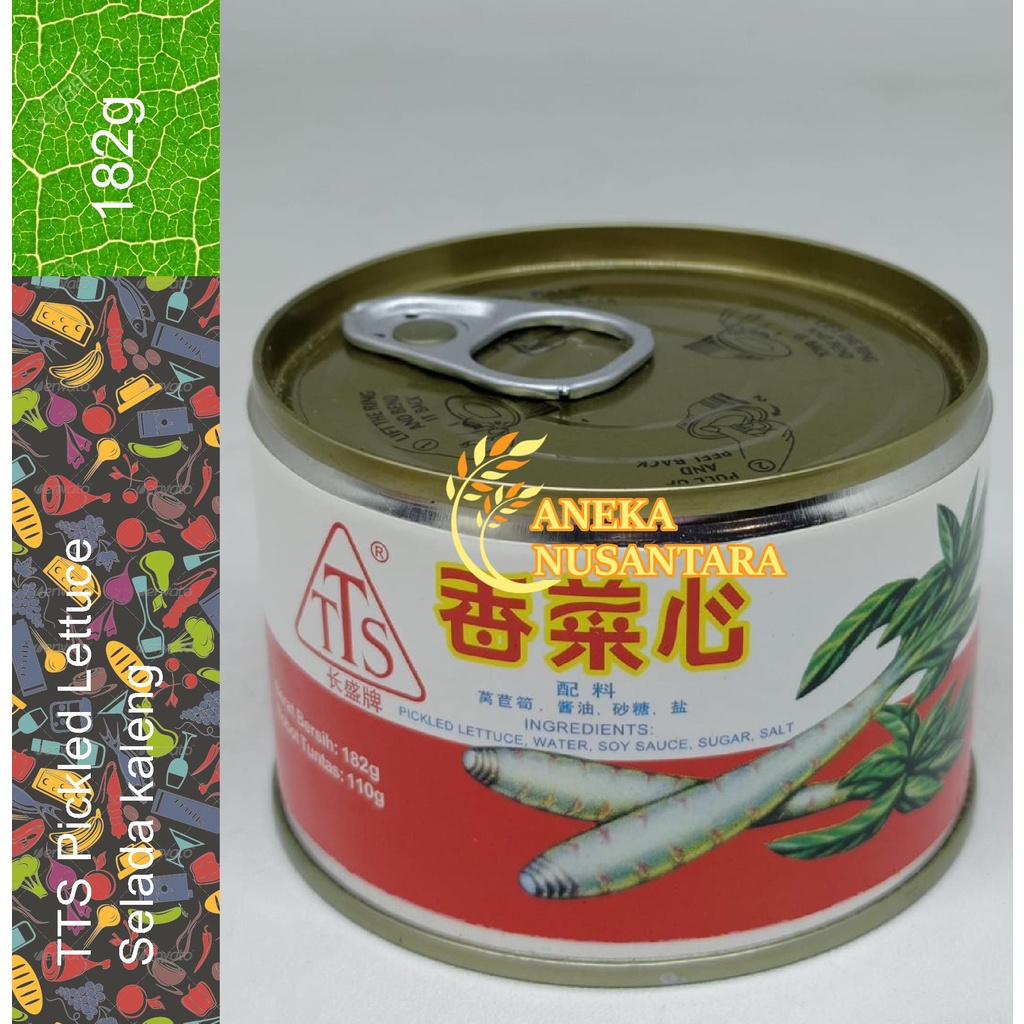 

Lettuce Pickled TTS, Acar Selada Kaleng 182gr