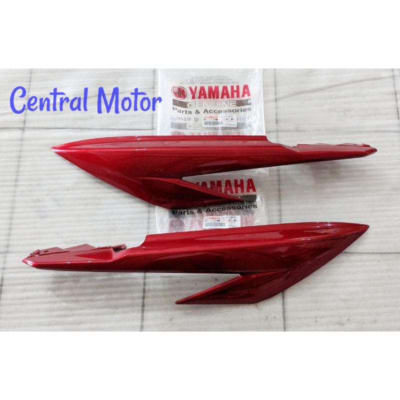 SAYAP COVER BODY BELAKANG SAMPING KANAN KIRI SOUL GT 125 MERAH MARUN 2SX-F1721-00-P5 2SX-F1711-00-P5