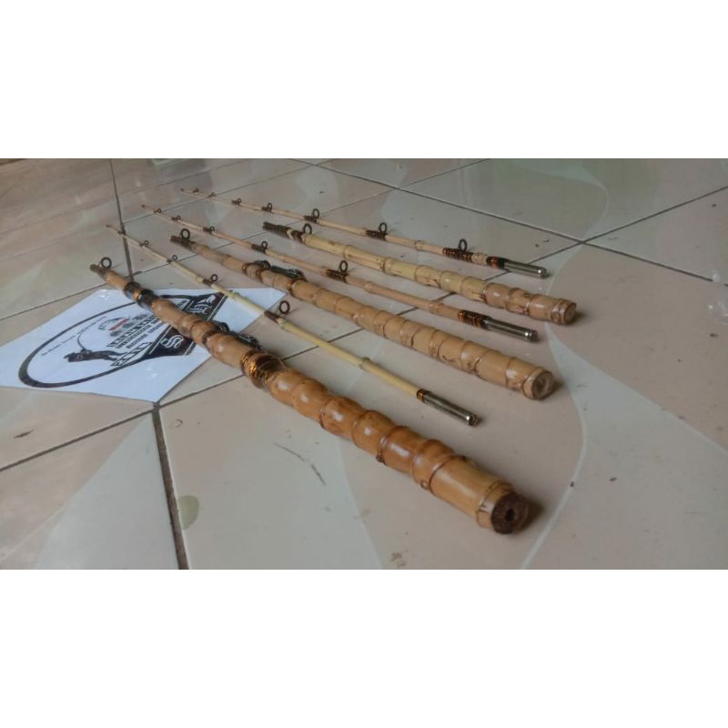 joran bambu cendani sambungan fiber harian