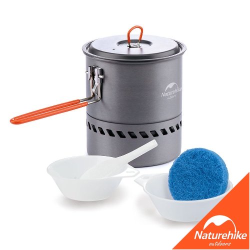 Naturehike NH15T216-G Cooking Set Heat Retention Panci Nesting Camping