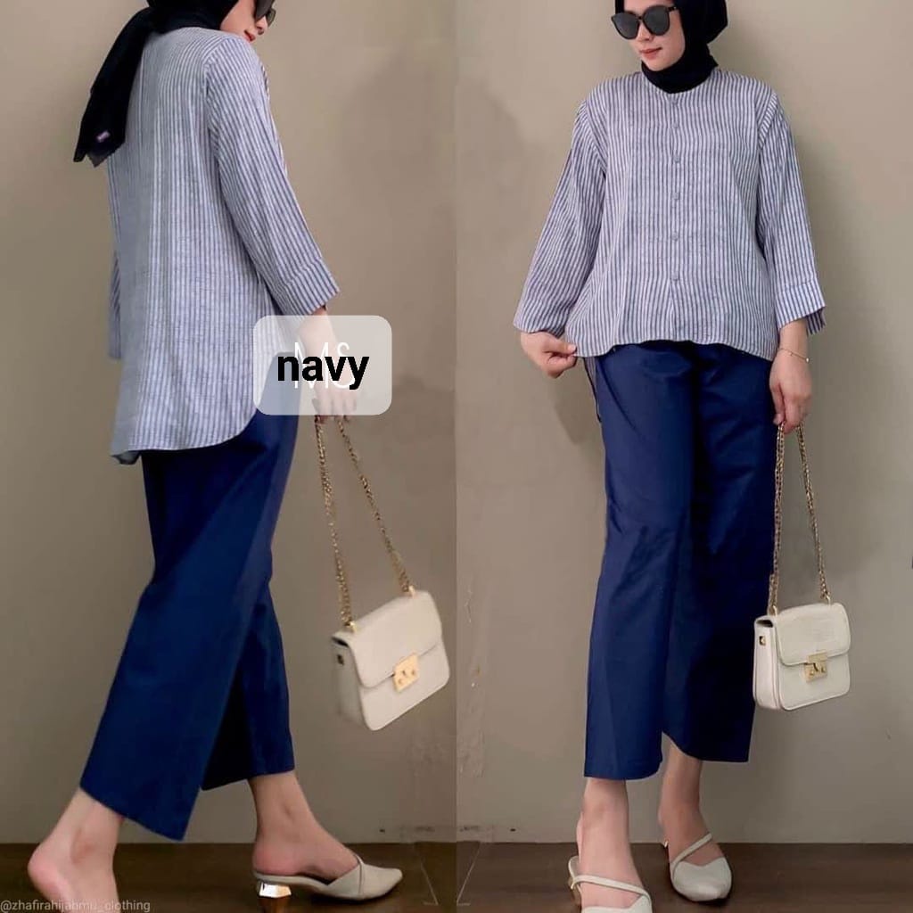 O2 Fashion / Set Kinan Salur / bisa cod / stelan muslim model terbaru pakaian muslim