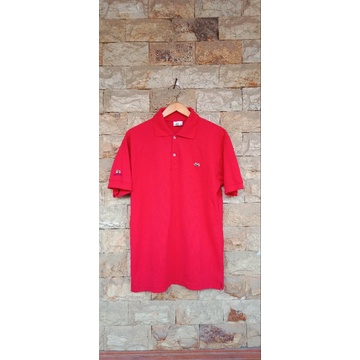 kaos kerah polo shirt second branded (lacoste)