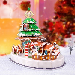 Kado Natal Anak | Puzzle 3 Dimensi CHRISTMAS HOUSE