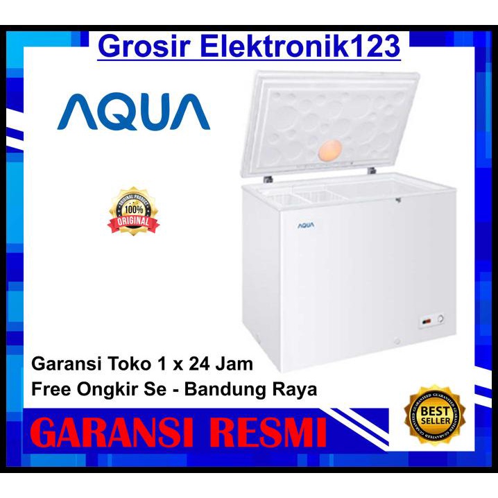 Promo Freezer Aqua Aqf-220Fr Freezer Box Aqua Aqf 220 Fr