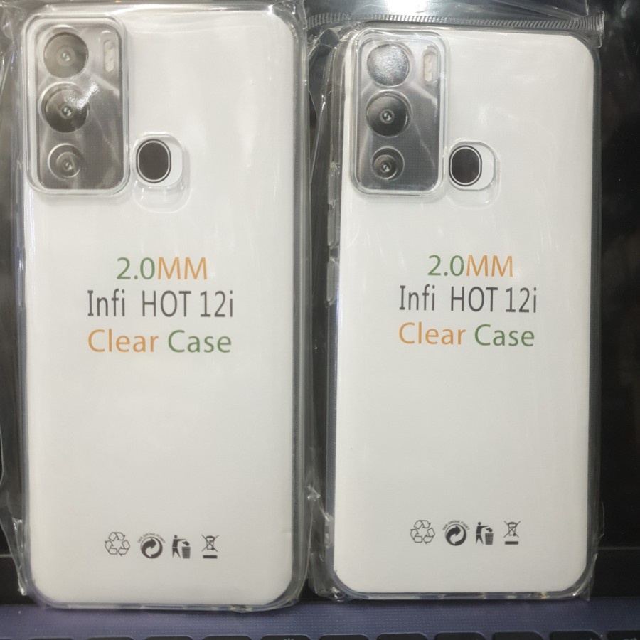 INFINIX HOT 12 HOT 12i HOT 12 PLAY CASE HD BENING SILIKON SOFTCASE KARET CLEAR CASING PROTECT CAMERA COVER PELINDUNG KAMERA INFINIX HOT 12i INFINIX HOT 12 PLAY