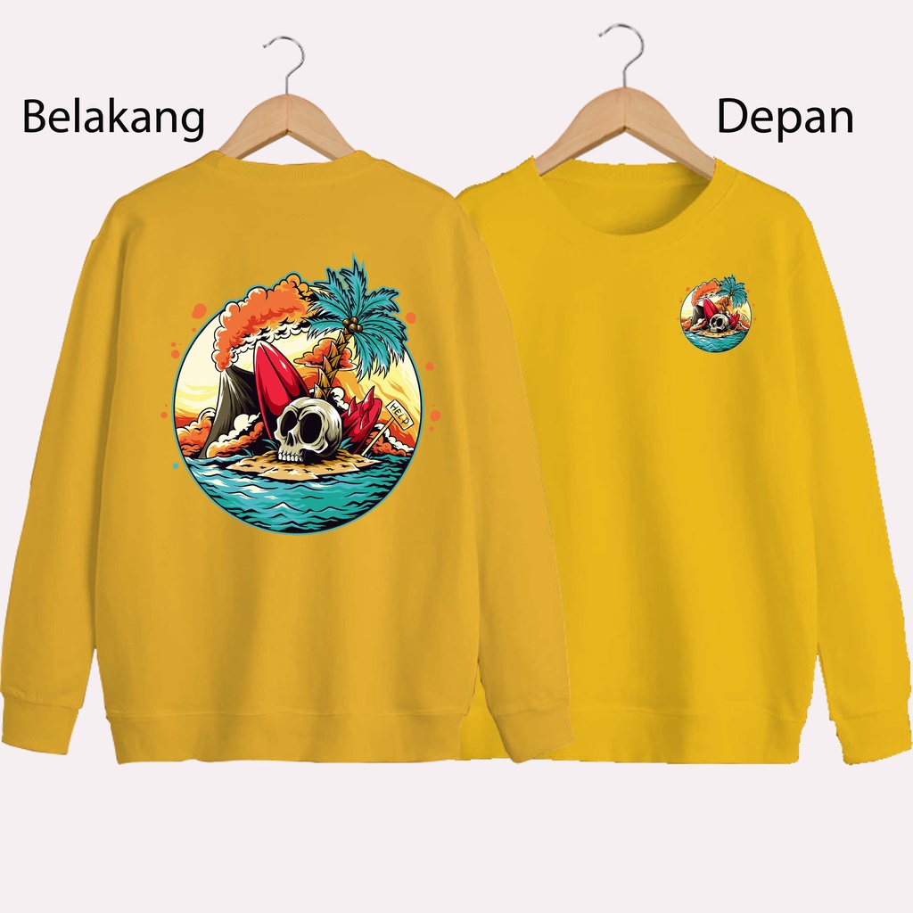 SWEATER UNISEX DB HELP PRIA DAN WANITA  SWEATER JUMBO