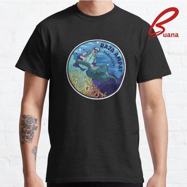 Kaos Baju Pria Wanita Scuba Diving In Raja Ampat Indonesia 343