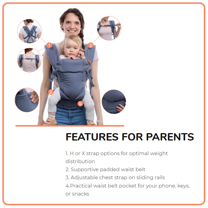 Beco Gemini Baby Carrier | Gendongan Bayi