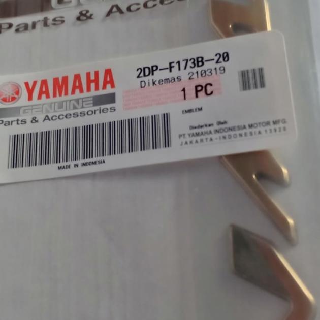 Emblem Logo Nmax Gold Original