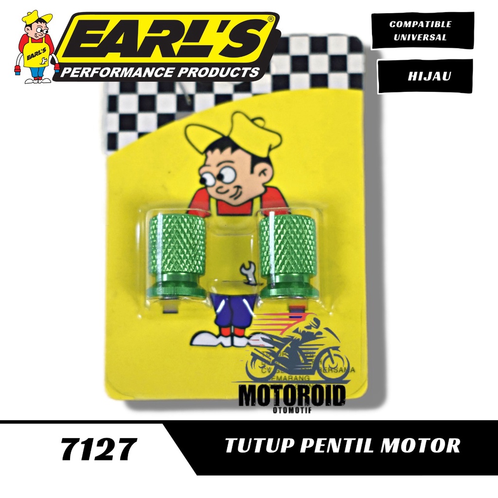 TUTUP PENTIL EARLS FULL ALUMINIUM COVER TUBLES UNIVERSAL MOTOR MOBIL