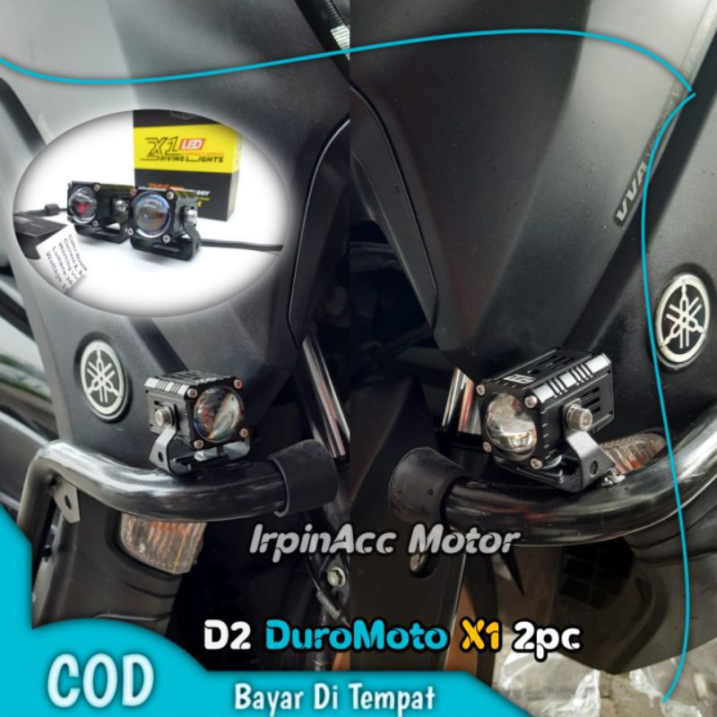 Lampu Tembak X1 Duromoto Lampu Tembak Adv 160 Pcx 160 Vario Nmax Lampu Tembak Mobil Universal