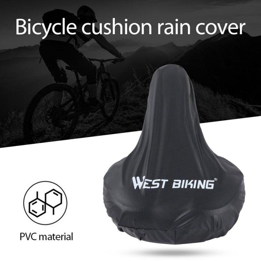 Lanfy Penutup Pelindung Sadel Sepeda Portable Praktis Tahan Debu Bike Saddle Cover Saddles Pelindung Kursi Rain Cover Bicycle Seat Cover