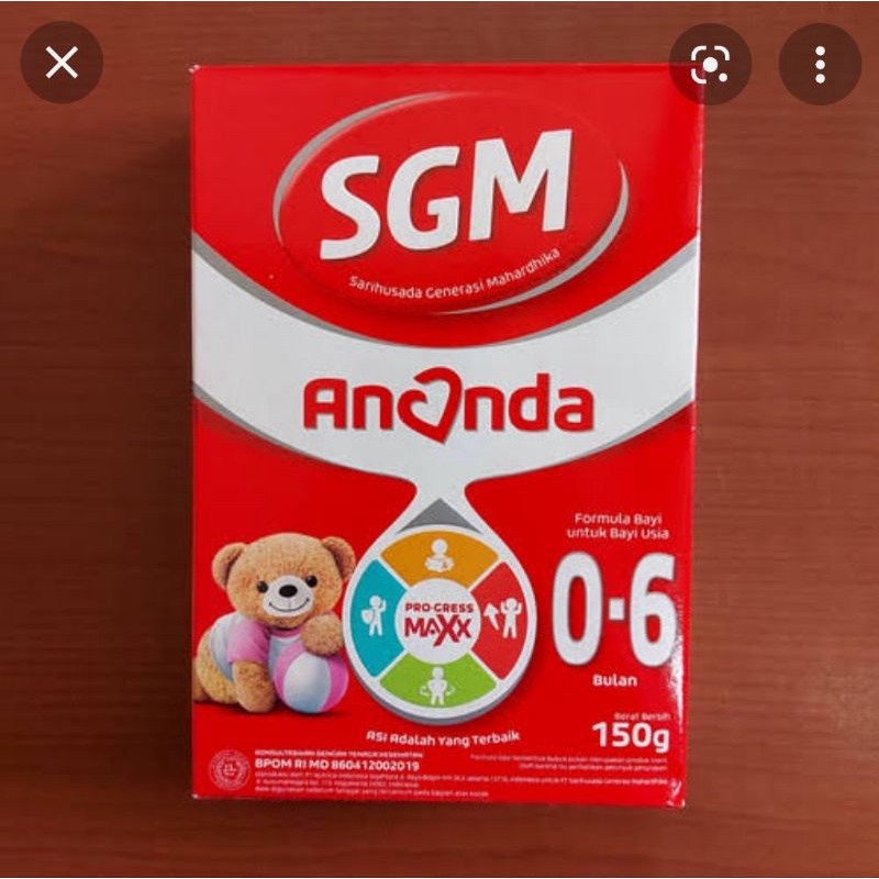 SGM ananda 0 - 6 bulan