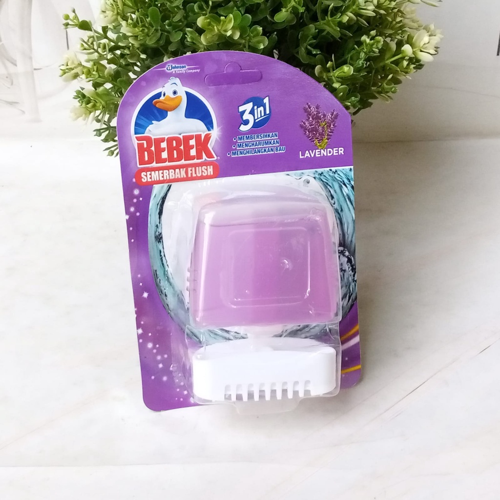 Bebek Semerbak Flush Starter Pembersih Kloset Lavender 50ml
