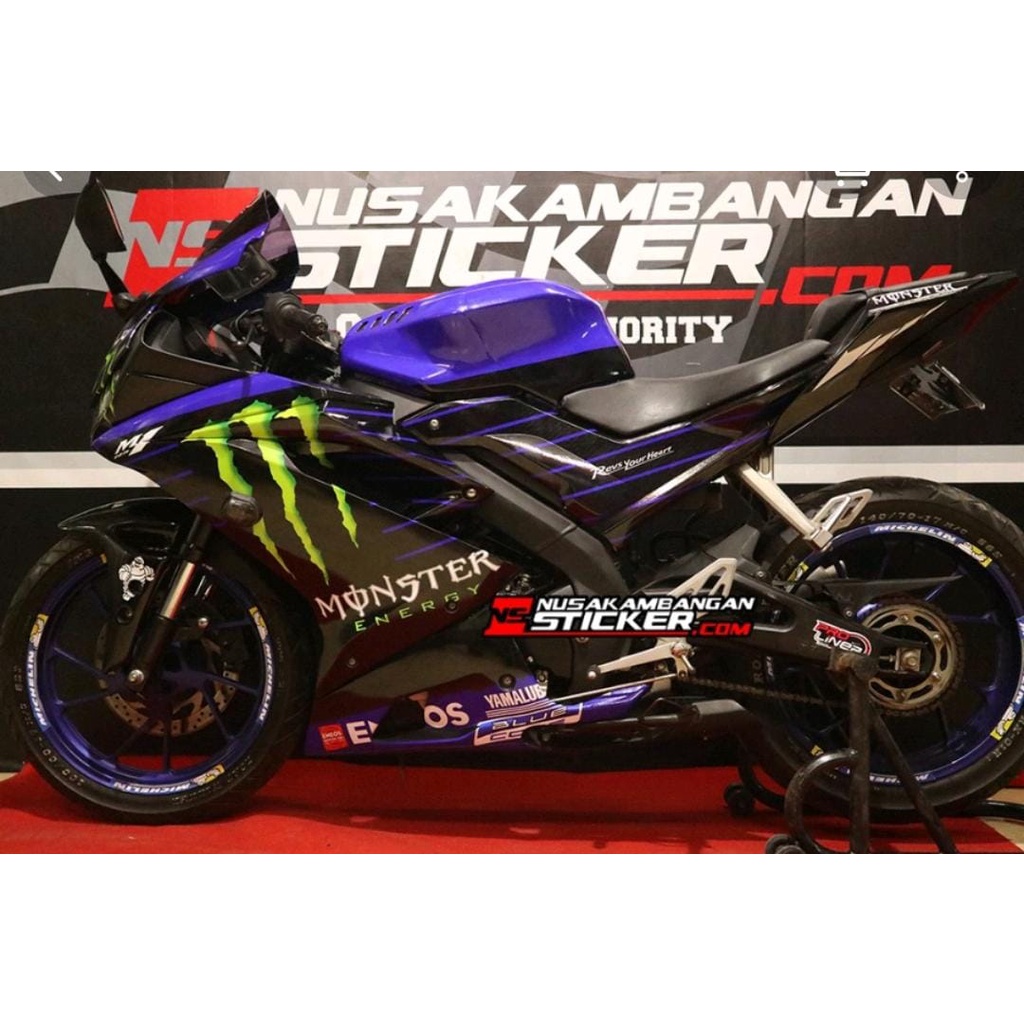 Stiker R15 V3 Biru Livery MGP Fullbody