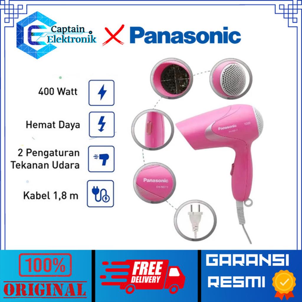 Hair Dryer Panasonic EH ND 11 | Pengering Rambut ND11 400 Watt EH ND11