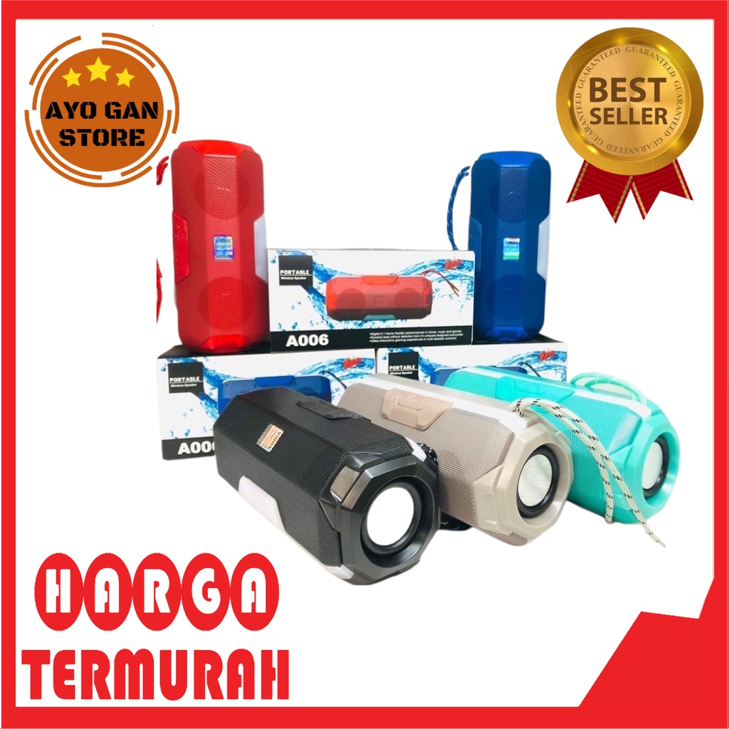 Speaker Bluetooth A006 Wireless