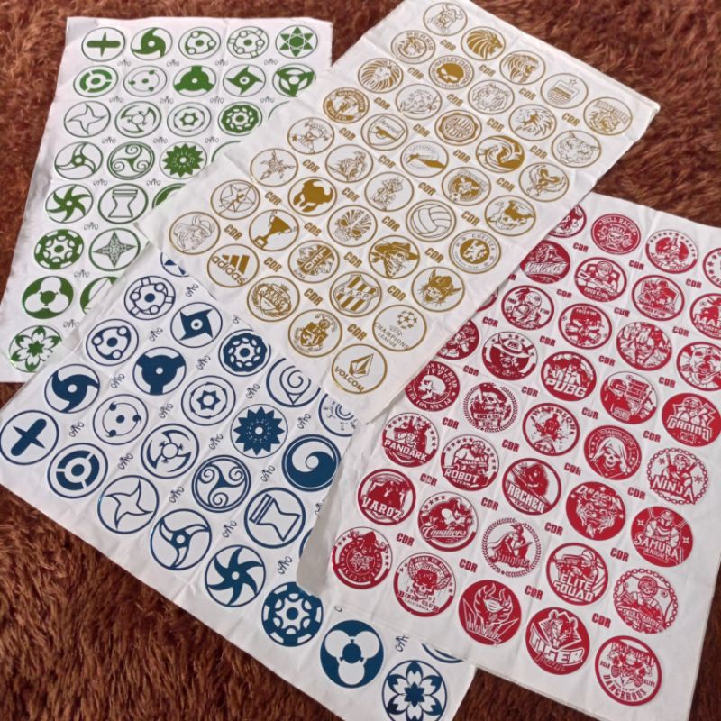 Tajos Emas Besi Tebal isi 40pcs Mainan Banting