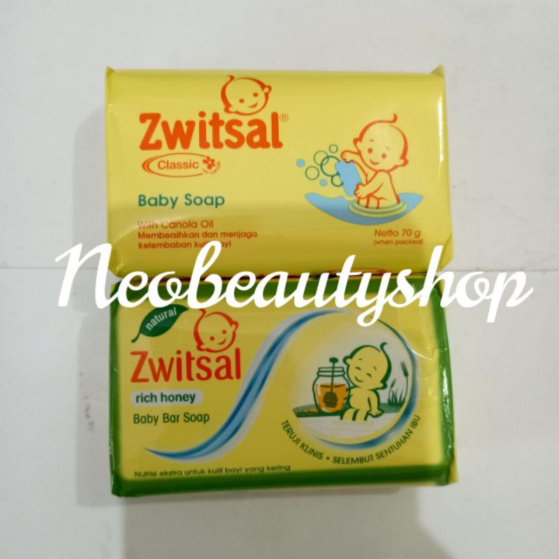 Zwitsal Sabun Batang 70g / Sabun Batang Zwitsal 70 g
