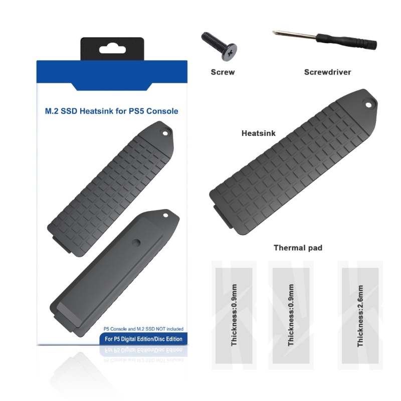 Vivi Solid State Hardisk Radiator Untuk PS5 M.2NVME SSD Heatsink Disipasi Cooler