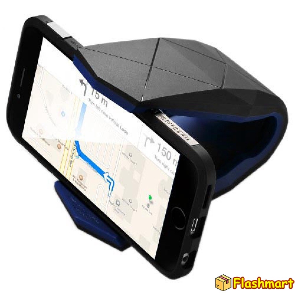 Flashmart Universal Stealth Cradle Holder Smartphone Mobil Alligator Clip