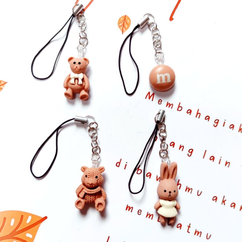 GANTUNGAN HP / STRAPHONE / GANTUNGAN HANDPHONE / GANTUNGAN FLASHDISK / KUNCI / GANTUNGAN LUCU KARAKTER / GANTUNGAN FOR CASE HP