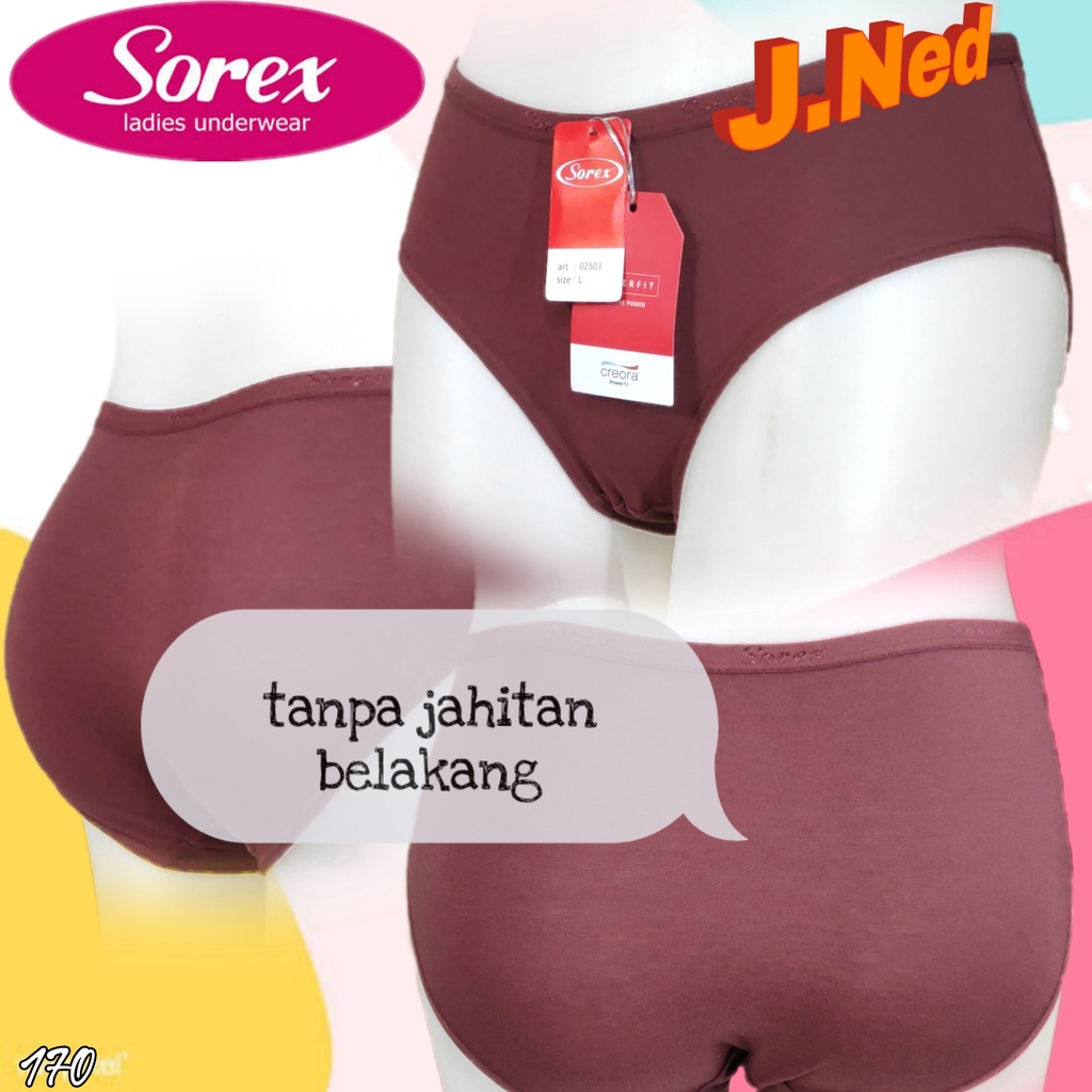 J170 CELANA DALAM WANITA SOREX 02503 CD WANITA SOREX CD SOREX WANITA