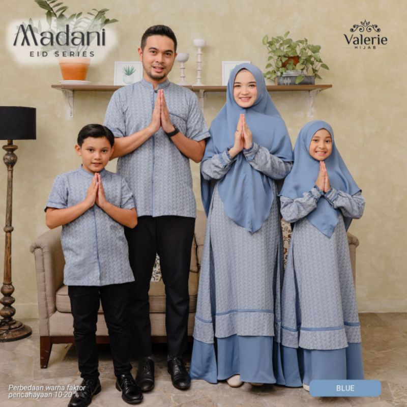 Moslem Ori Eid Edition Couple Sarimbit Family Set Madani Eid Series By Valerie Hijab (Ready Please C