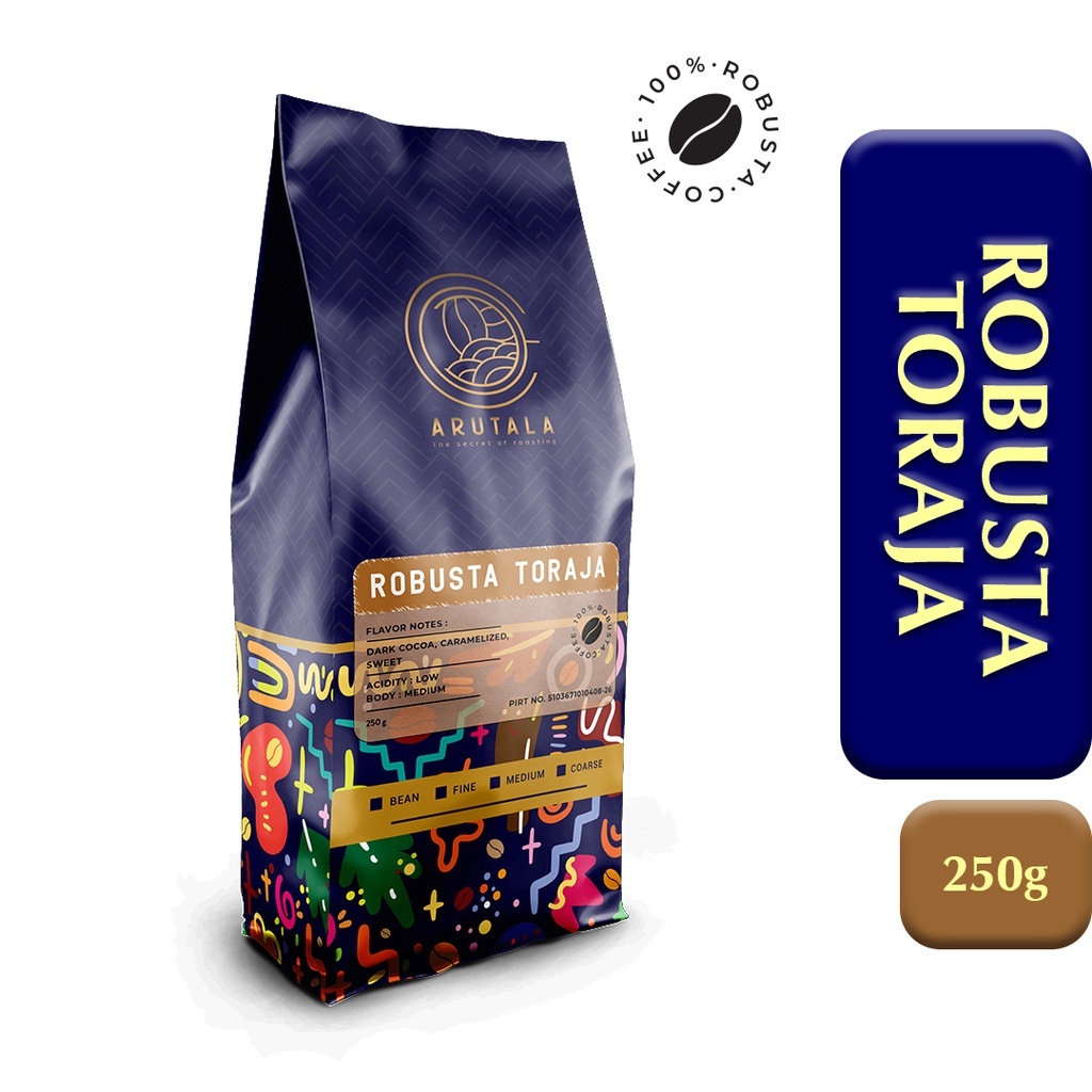 

ARUTALA Kopi Toraja Rantebua Robusta Coffee 250 gram//kopi