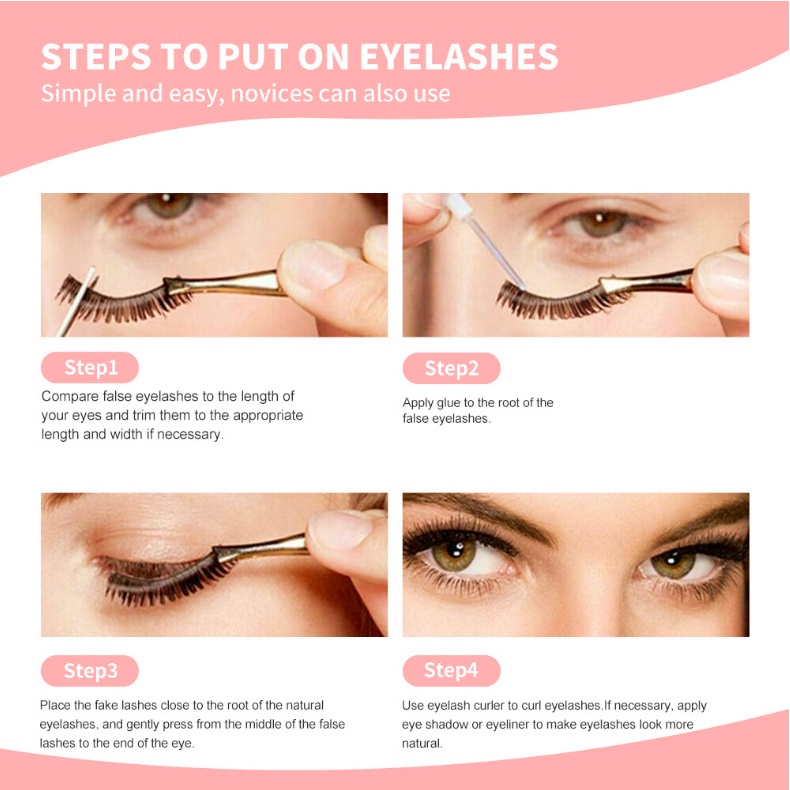 MAGEFY Eyelash Extention Bulu Mata Palsu 5D Ekstensi Maange Eyelashes Alami XX091