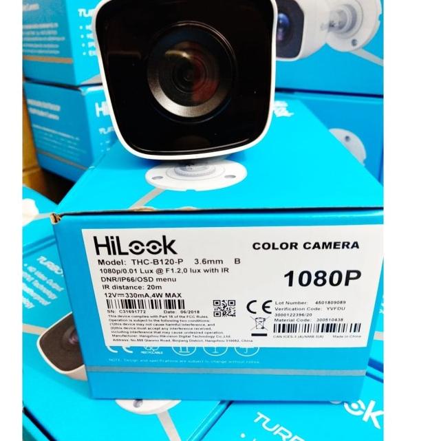 HILOOK CAMERA OUTDOOR CCTV THC-B120-P 2MP / THC-B120P BULLET