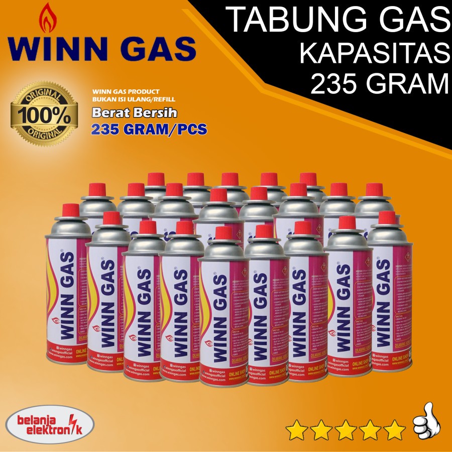 Gas Portable untuk Kompor Portable - 230GR