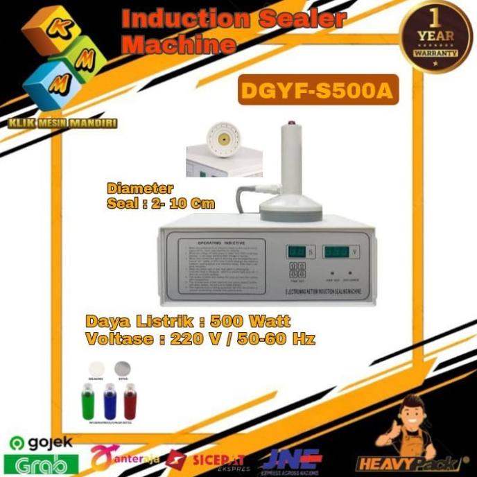 Induction Sealer Segel Botol Sambal Dgyf-S500A Heavypack Termurah