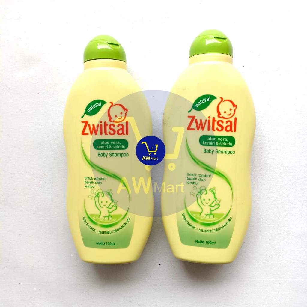 ZWITSAL BABY SHAMPOO ALOE VERA 100ML - SHAMPOO BAYI ZWITSAL 100ML