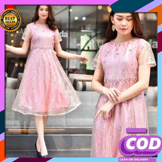 Dres Pendek Seksi Wanita Korea Style Baju Imlek Simpel Atasan Cewek Longdress Bridesmaid Dewasa Jumb