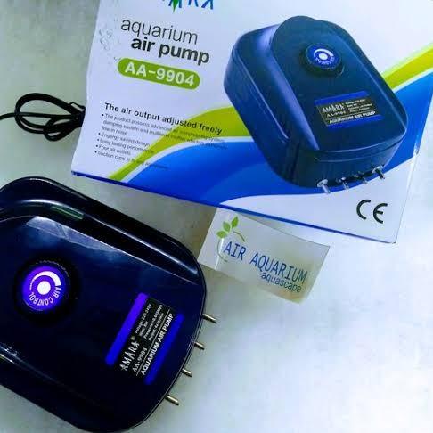 Pompa udara aerator amara aa9904 aa 9904 aerator aquarium 4 lubang