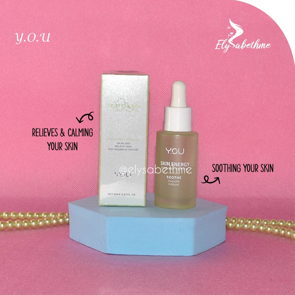 ✿ELYSABETHME✿ Y.O.U facial skin energy serum wajah face mencerahkanmemutihkan wajah kpop made in korea