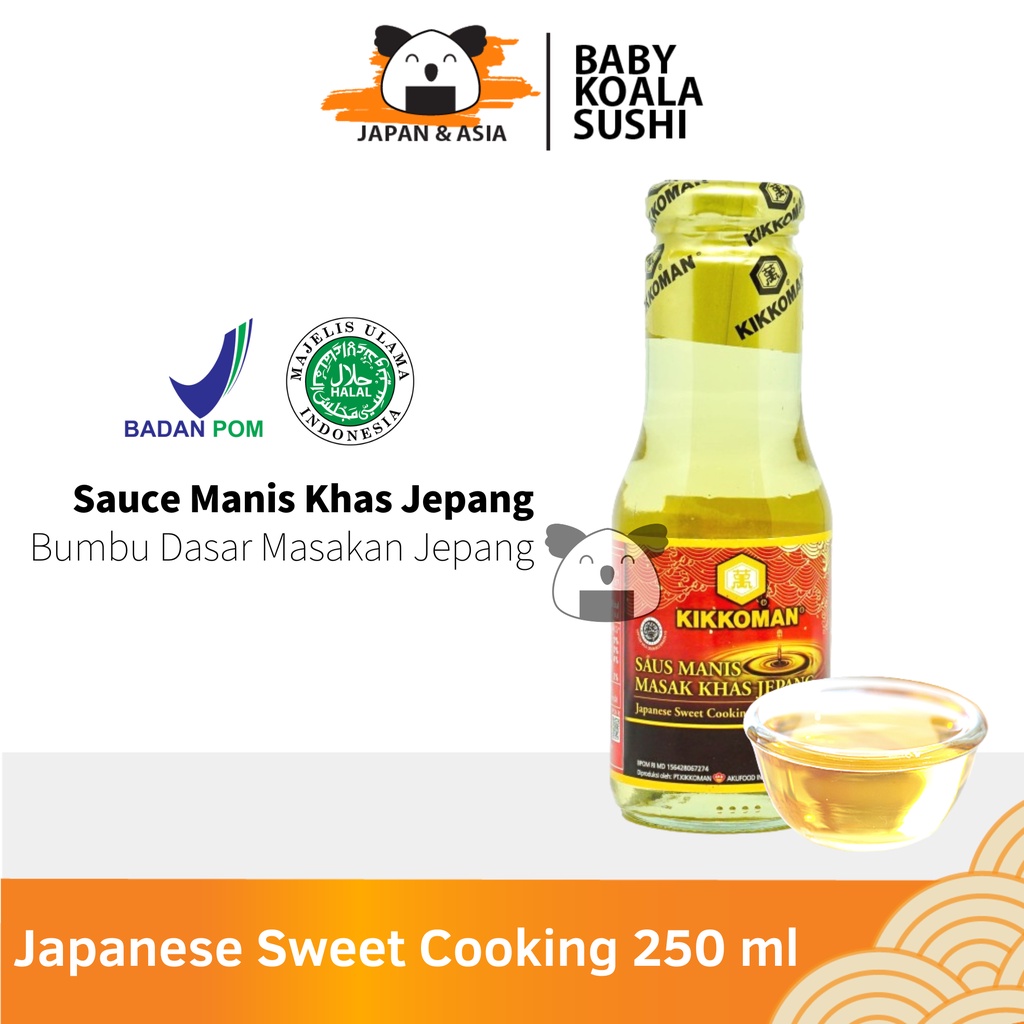 KIKKOMAN Japanese Sweet Seasoning 300 g Halal | Pengganti Mirin