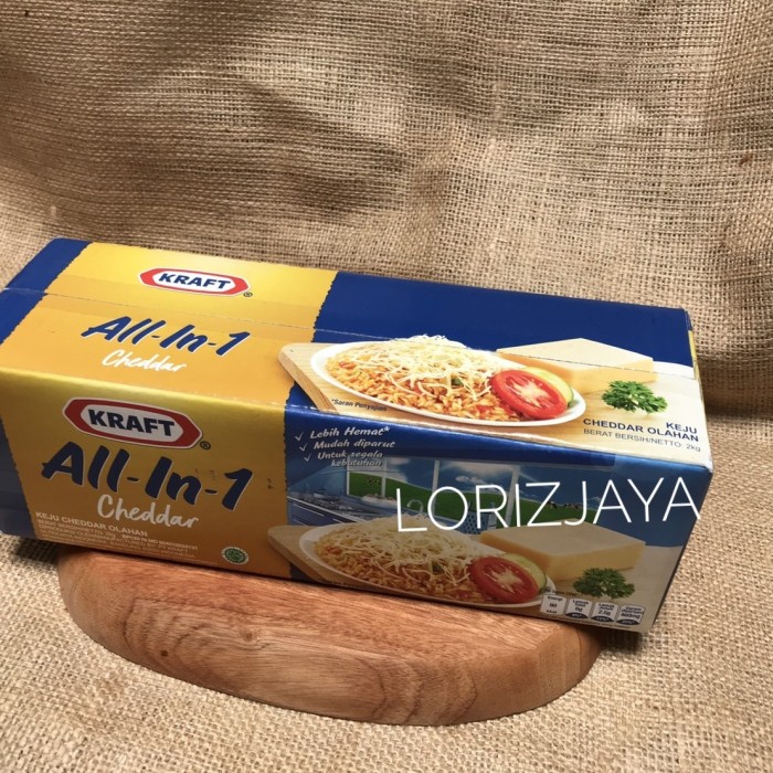 

T0P REPACK!! KEJU KRAFT CHEDDAR ALL IN ONE 1KG NICE
