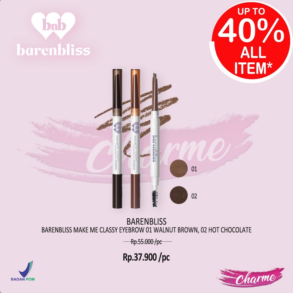 (READY &amp; ORI) BARENBLISS Make Me Classy Eyebrow Alis