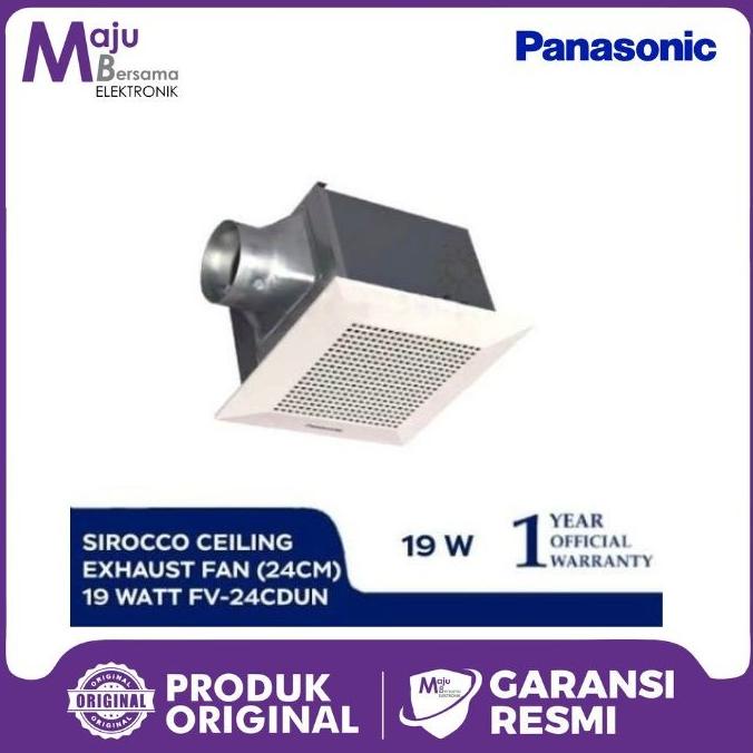 Panasonic Exhaust Sirocco Fan FV-24CDUN2 / 24CDUN2 / 24CDUN / 24 CDUN