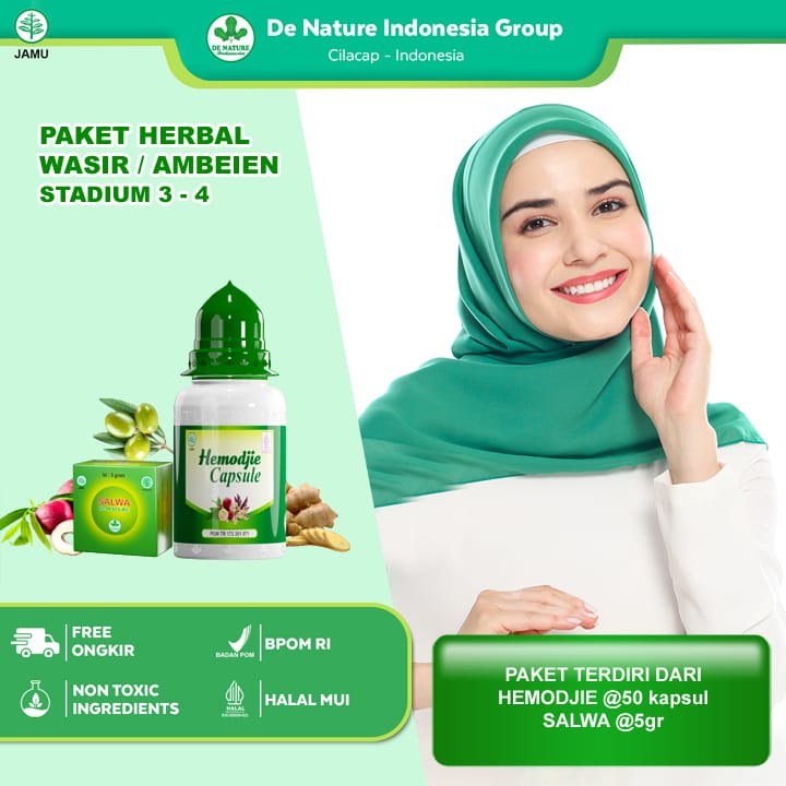 

Hemodjie & Salep Salwa De Nature Obat Herbal Wasir Alami Dari Tumbuhan Ampuh